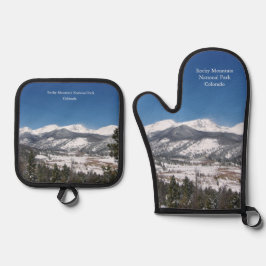 ロッキーマウンテンナショナルパークコロラド 鍋つかみ&鍋敷きセット