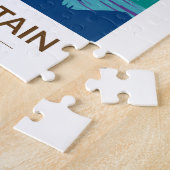 ロッキーマウンテンナショナルパークテトンレンジトラベル ジグソーパズル (側面)