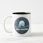 ロッキーマウンテンナショナルパークディアー ツートーンマグカップ (左)