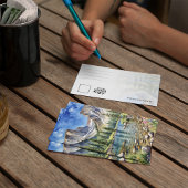 ロッキーマウンテンナショナルパークドリームレイクポストカード 招待状