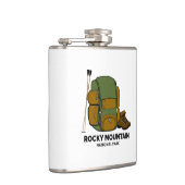 ロッキーマウンテンナショナルパークバックパック フラスク (右)