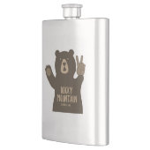 ロッキーマウンテンナショナルパークピースベア フラスク (左)