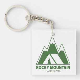 ロッキーマウンテンナショナルパークマウンテンキャンプ キーホルダー