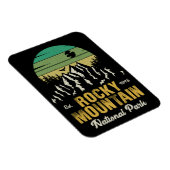 ロッキーマウンテンナショナルパークヴィンテージ土産60s マグネット (右側)