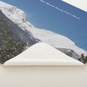 ロッキーマウンテンナショナルパーク2シェルパ毛布 シェルパブランケット (3/4)