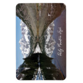 ロッキーマウンテンハイマルーンベル《植物》アスペンコロラド マグネット (縦)