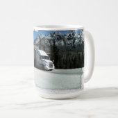 ロッキーマウンテンハウラー – 貨物用トラックドライバー コーヒーマグカップ (正面右)