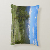 ロッキーマウンテンビューシーニックランドスケープ アクセントクッション (裏面(縦))