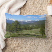 ロッキーマウンテンビューシーニックランドスケープ ランバークッション (ブランケット)
