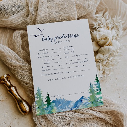 ロッキーマウンテンベビー予測&アドバイスカード アドバイスカード