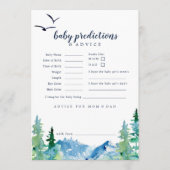 ロッキーマウンテンベビー予測&アドバイスカード アドバイスカード (正面)