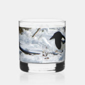 ロッキーマウンテンマグパイガラス ウイスキーグラス (右)