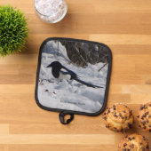 ロッキーマウンテンマッピーポットホルダー 鍋敷き (トップダウン)