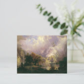 ロッキーマウンテンランドスケープバイアルバートビエルシュタット ポストカード (スタンド正面)