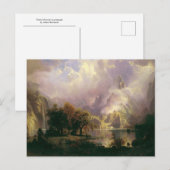 ロッキーマウンテンランドスケープバイアルバートビエルシュタット ポストカード (正面/裏面)