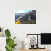 ロッキーマウンテンランドスケープ写真自然ウォールポスター ポスター (ホームオフィス)