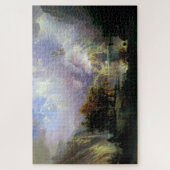 ロッキーマウンテンランドスケープ,アルバートビエルシュタット ジグソーパズル (縦)