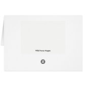 ロッキーマウンテンワイルドホースとそのベビーノートカード (裏面横)