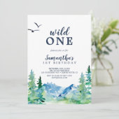 ロッキーマウンテンワイルドワン誕生日 招待状 (スタンド正面)
