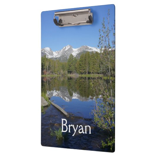 ロッキーマウンテン国立公園のスプラハ湖II クリップボード (左)