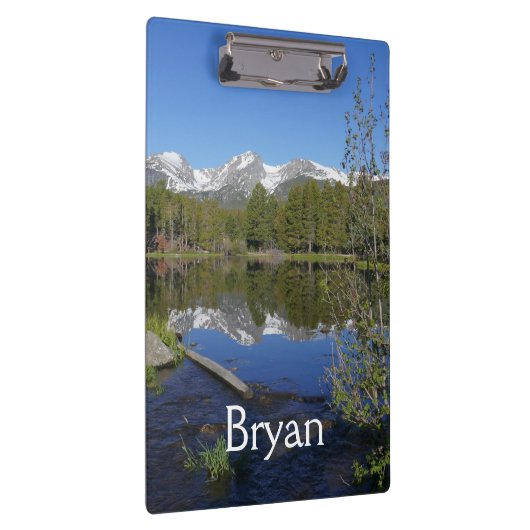 ロッキーマウンテン国立公園のスプラハ湖II クリップボード (右)