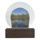 ロッキーマウンテン国立公園のスプラハ湖II スノーグローブ (裏面)