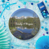 ロッキーマウンテン国立公園のスプラハ湖II ペーパープレート (パーティー)