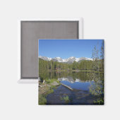 ロッキーマウンテン国立公園のスプラハ湖II マグネット (正面/裏面)
