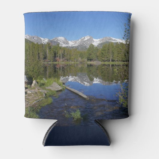 ロッキーマウンテン国立公園のスプラハ湖II 缶クーラー (正面)