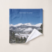 ロッキーマウンテン国立公園のタオルのセット バスタオルセット (ウォッシュタオル)