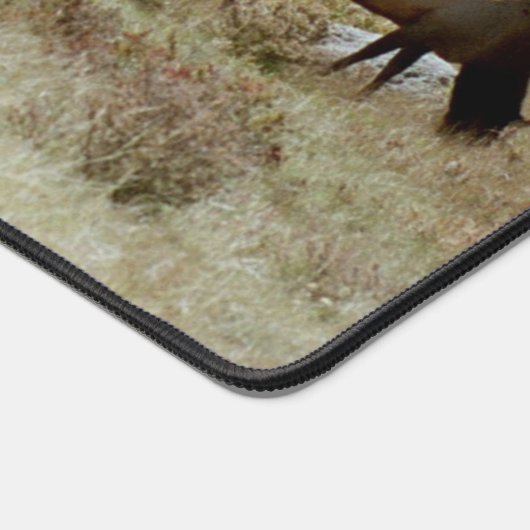 ロッキーマウンテン国立公園のデスクマットにエルク デスクマット (コーナー)