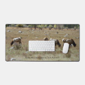 ロッキーマウンテン国立公園のデスクマットにエルク デスクマット (キーボード&マウス)