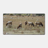 ロッキーマウンテン国立公園のデスクマットにエルク デスクマット (正面)