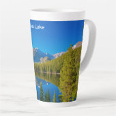 ロッキーマウンテン国立公園のベアーレイク カフェラテマグ (右アングル)