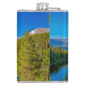 ロッキーマウンテン国立公園のベアーレイク フラスク (裏面)