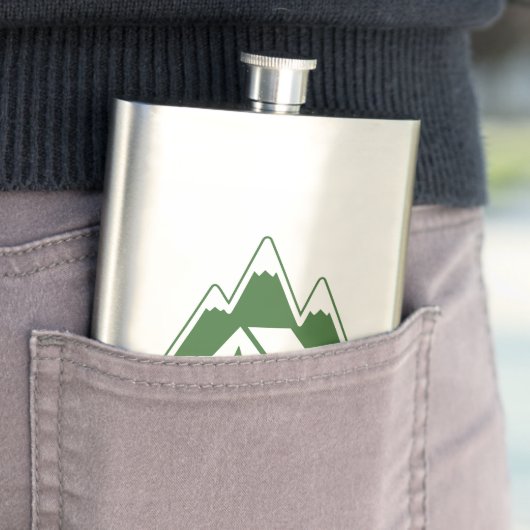 ロッキーマウンテン国立公園の山々 キャンピング フラスク (インサイチュ)