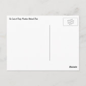 ロッキーマウンテン国立公園の牧場 ポストカード (裏面)