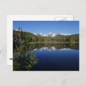 ロッキーマウンテン国立公園のSprague Lake I ポストカード (正面/裏面)