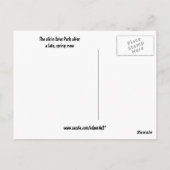 ロッキーマウンテン国立公園はがき ポストカード (裏面)