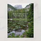 ロッキーマウンテン国立公園はがき ポストカード (正面)