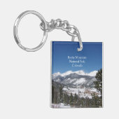 ロッキーマウンテン国立公園アクリルキーチェーン キーホルダー (正面左)