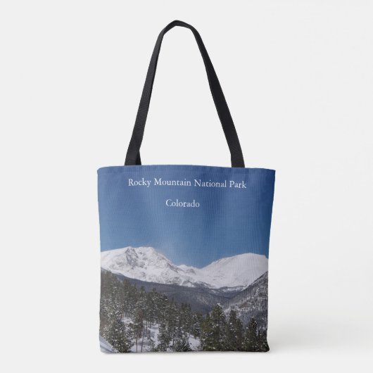ロッキーマウンテン国立公園オのまわりにールトートバッグ トートバッグ (裏面)