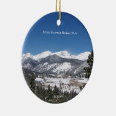 ロッキーマウンテン国立公園オーナメント セラミックオーナメント (右)