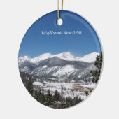 ロッキーマウンテン国立公園オーナメント セラミックオーナメント (左)
