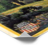 ロッキーマウンテン国立公園ヴィンテージのポスター ポスター (角)