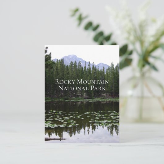 ロッキーマウンテン国立公園旅行はがき ポストカード (スタンド正面)