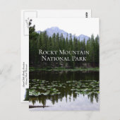 ロッキーマウンテン国立公園旅行はがき ポストカード (正面/裏面)