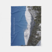 ロッキーマウンテン国立公園2フリースブランケット フリースブランケット (正面)