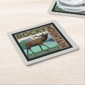 ロッキーマウンテン国立公園 |エルク スクエアペーパーコースター (アングル)