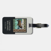 ロッキーマウンテン国立公園 |エルク ラゲッジタグ (裏面横)